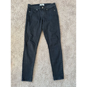 Paige Black Coated Verdugo Skinny Jeans Denim Pants Women's Size‎ 26